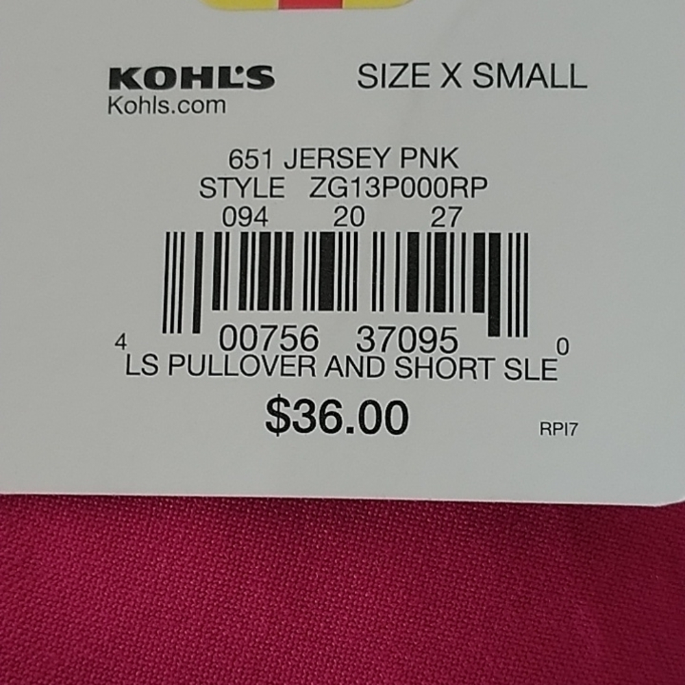 So Jersey Pink Shorts Pajama Set "More Kindness"  XS - Picture 10 of 10